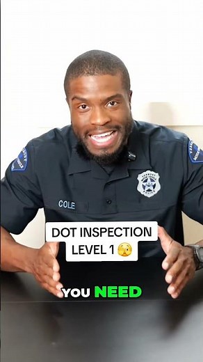 DOT INSPECTION LEVEL 1 TIPS FOR Owner Operators!FULL VIDEO YOUTUBE: @thatDOTcop #trucking