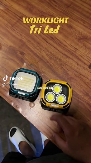 Sure Tech Finds Worklight Tri Led Back Lights - Chargeable