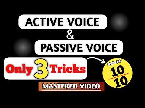 Active and Passive Voice In English Grammar 🔥 | Easy Tricks & Rules With Examples | Full Explanation