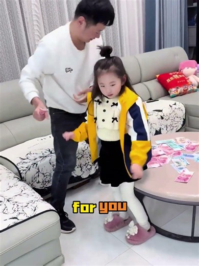 What her father didn't know was that there was tape on her back
