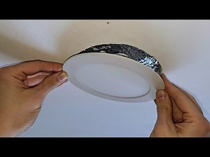 How to Remove & Replace a Recessed LED Ceiling Light / Downlight