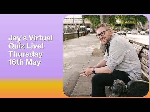 Virtual Pub Quiz, Live! Thursday 16th May