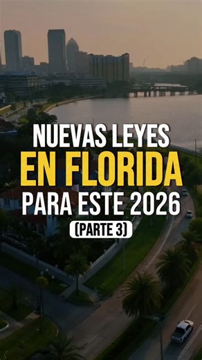 MBT Realty LLC on Instagram: "Si eres dueño de casa o estás pensando en comprar, esto te interesa 👀 1️⃣Ley HB 1203 2️⃣Ley SB 328 (modificación de la ley Live Local) 3️⃣La propuesta de 5 días sin cargos extra para inquilinos aún no ha sido aprobada como ley. Actualmente, la ley exige un aviso de 3 días para pagar o desalojar, sin incluir cargos extra, a menos que el contrato lo permita. 4️⃣Programa estatal My Safe Florida Cambios grandes y positivos están en camino ⏳ #florida2026 #nuevasleyes #r