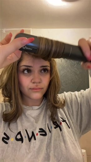 Layered Haircut Blowout Tutorial with Straightener