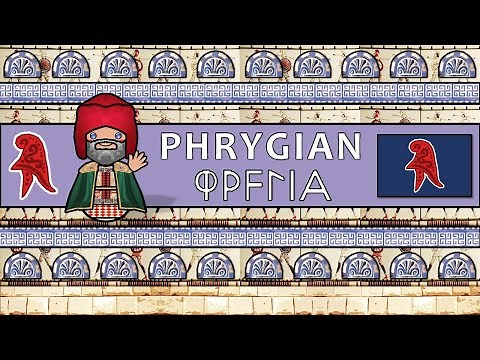 The Sound of the Phrygian language (Vocabulary & Sample Text)