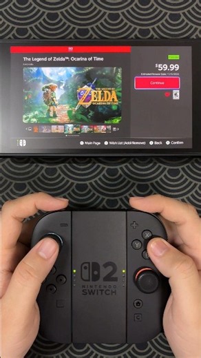 $59.99 Pre-Ordered, Can't Wait, So I Played the N64 One #shorts #zelda #ocarinaoftime #swich2