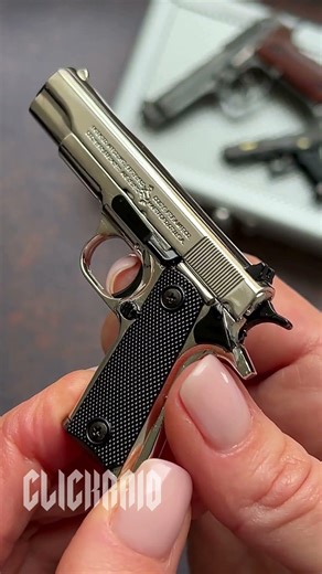 Colt M1911 Keychain Premium - Silver 4 #miniature #csgo #military #shorts #toys #outdoors #edc