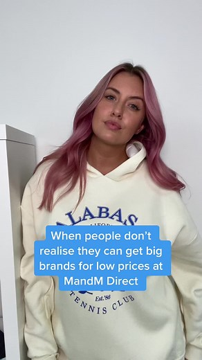 We love the big brands for low prices🥵 #mandmdirect #bigbrandslowprices #meme #funny