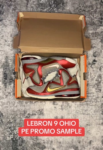 LeBron 9 Ohio PE Promo Samples: A Sneakerhead's Dream