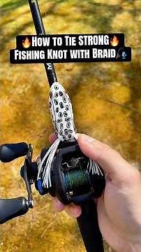 How to Tie a Strong Fishing Knot🎣
