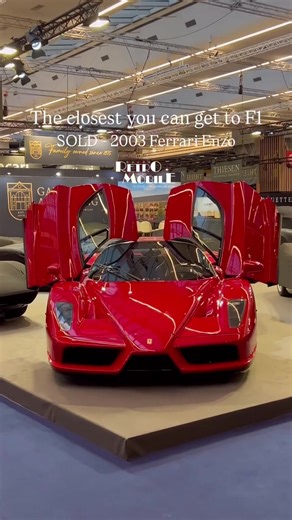 Sold! 𝐑𝐞𝐭𝐫𝐨𝐦𝐨𝐛𝐢𝐥𝐞 𝐏𝐚𝐫𝐢𝐬 - 2003 Ferrari Enzo ❤️ * Only 10.700 kilometers * German delivery * Ferrari Classiche Certified * Recently serviced Retromobile Paris ⏰ January 28 to February 1, 2026 📍 Paris, France - Stand 7.3 G089 Read everything on our website now: www.gallery-aaldering.com Gallery Aaldering: exquisite classic automobiles 🚗 #GalleryAaldering #Retromobile #Lamborghini #Classiccar #Oldcar