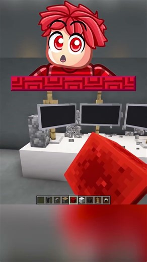 Jak postavit REALISTICKÝ Počítač v Minecraftu? #minecraft #shorts