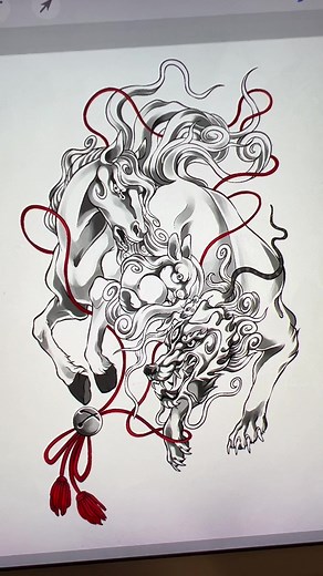 Chinese Zodiac Family Tattoo Design Ideas