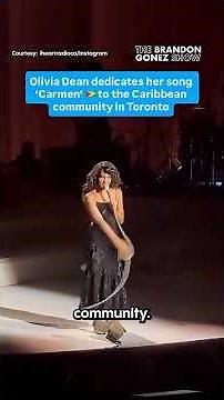 Olivia Dean dedicates her song ‘Carmen’ 🇬🇾to the Caribbean community in Toronto