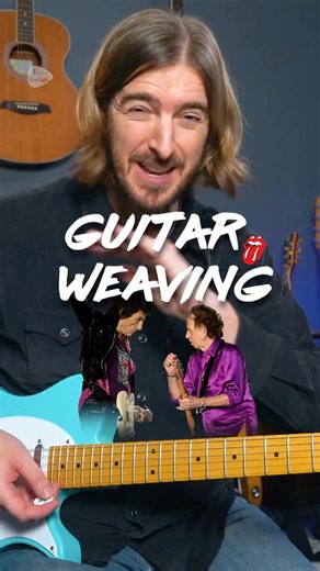 How to get started with Rolling Stones style "Guitar Weaving" | Andy Guitar