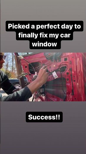 Just fixed my 1999 Pontiac Grand Am window regulator. #car #pontiac #pontiacgrandam #carwindow #dyi