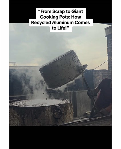 From Scrap to Giant Cooking Pots: Discover the Process