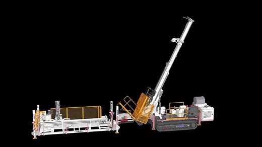 Check out this 3D video of our LF160 drill rig and FL262 FREEDOM Loader. Visit https://www.boartlongyear.com/product/lf160 for more information. | Boart Longyear