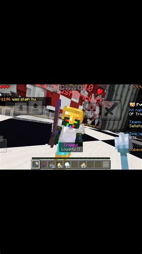 PVP i got clapped in a 1V2 Minecraft Server name: cubecraft