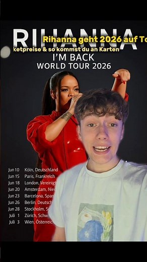 Rihanna geht 2026 auf Tour