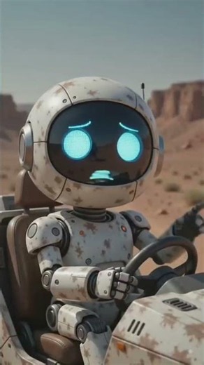 EP-6|Cute Robot Drives Its Rover 🚀| AI Animated Short Film | Pixar Style | #shorts #trending #viral