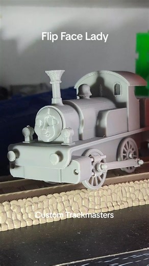 Custom Thomas Trackmaster Flip Face Lady