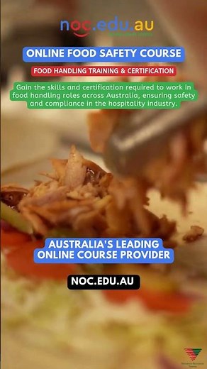 Online Food Handling Course Australia 2026