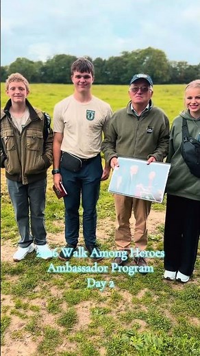 2026 Walk Among Heroes Student Ambassador Program - Day 2.