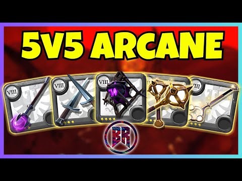 Albion Online 5v5 Hellgate 1H Arcane | Top Strategies & META COMP
