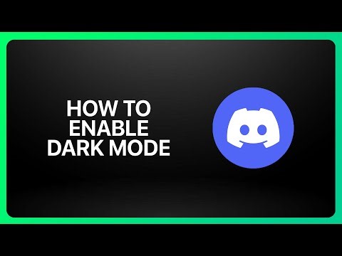 How To Enable Dark Mode In Discord ! Tutorial