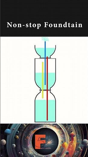 Heron's Fountain #funfacts #scienceknowledge #physics