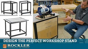 2.6K views · 42 reactions | Rock-solid, heavy-gauge steel construction and pre-drilled holes for easy accessorizing make our shop stands the best in the business. Shop for Rock-Steady Stands - https://www.rockler.com/shop?w=rock-steady+shop+stand | Rockler Woodworking and Hardware | Facebook
