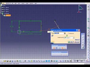 CATIA V5 Tutorial - Dimension Sketches [11]