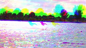 Wakeboarding, Lake, Skis. Free Stock Video