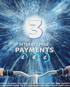 With PayPal Pay in 3, split purchases into three payments, at millions of stores online. T&Cs apply. | PayPal