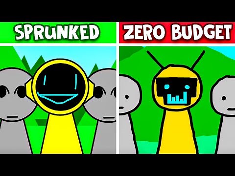 NEW MOD! Incredibox Sprunked Remake BUT WITH ZERO BUDGET | Normal VS Horror Style