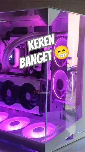 Pake casing ini, PC Auto Ganteng! #nkchannel #gamemax #gamingcase