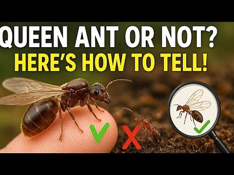 Is It a Queen or Just a Big Worker ? How to Identify a Queen Ant Like a Pro ! 👑🐜