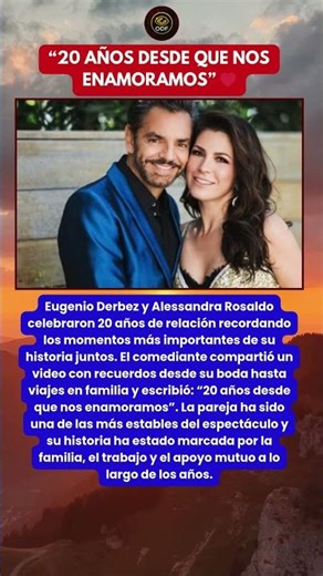 Eugenio Derbez revela el secreto de su relación con Alessandra