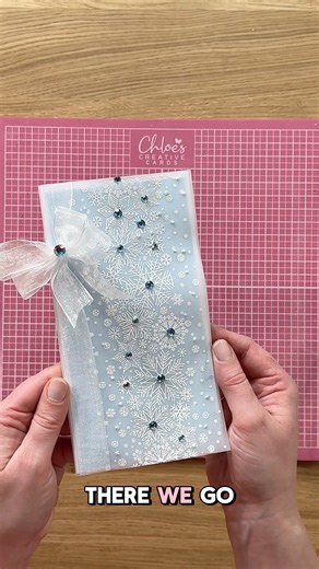 Let's get creative with our Snowflake Border Stamp! ❄️ This stunning design adds a touch of winter magic to any project. Whether you're crafting cards, gift tags, or decorations, this stamp creates intricate, frosty borders that’ll wow everyone. Perfect for the holiday season or anytime you want to add a bit of sparkle to your creations! 🌟 How will you use your snowflakes? Let us know below! | Chloes Creative Cards