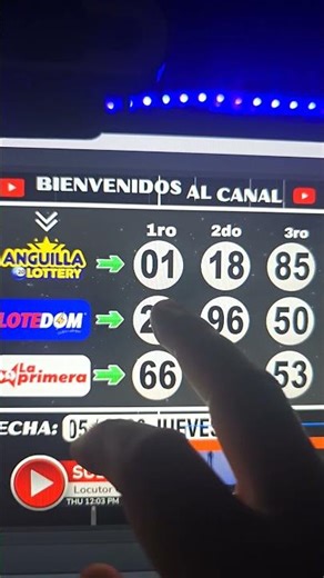 Lottery results for La Primera, Lotedom, and Anguilla today 7/5/2026