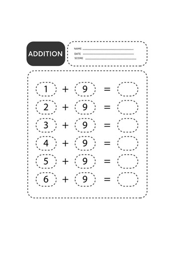 1st Grade Math Addition & Subtraction Worksheets, Homeschool Printable (PDF) - Etsy