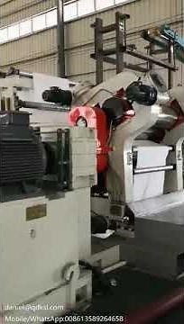 Rubber calender line, rubber calender machine