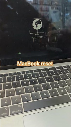 MacBook Air reset #recovery