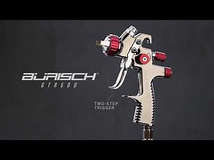 Burisch GTR500 LVLP Gravity Feed Spray Gun Overview