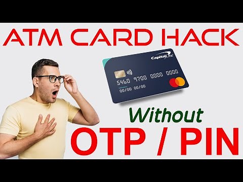 How ATM card Hacked without OTP or PIN | Online and offline ATM Hacking | Be Alert 😱😱