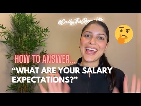 How To Answer "What Are Your Salary Expectations?" In An Interview | Real Recruiter's Tips