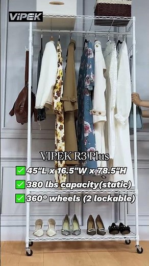 VIPEK R2 Plus vs R3 Plus vs R4: Ultimate Rolling Clothes Rack Comparison!