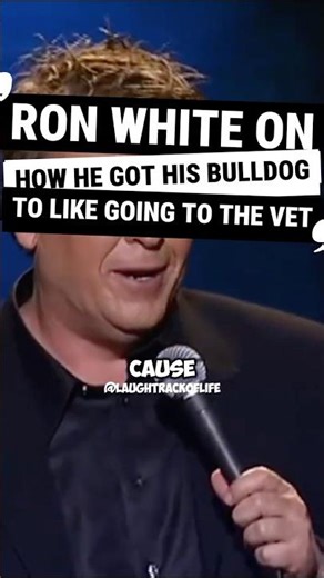 Ron White On How He Got His Bulldog To Like Going To The Vet....#standup #comedy #ronwhite #funny