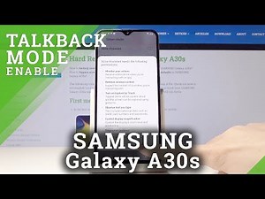 How to Enable TalkBack in Samsung Galaxy A30s – Turn On Accessibility Tool